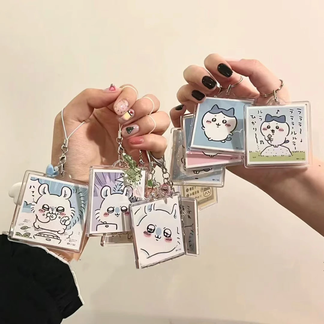 小红书爆款动漫周边小八亚克力钥匙扣高颜值背包挂件送朋友闺蜜