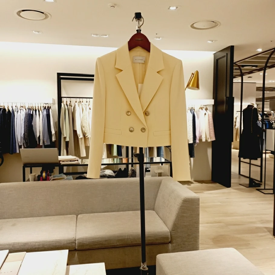 SS24752  美夏春夏薄款短款气质西服