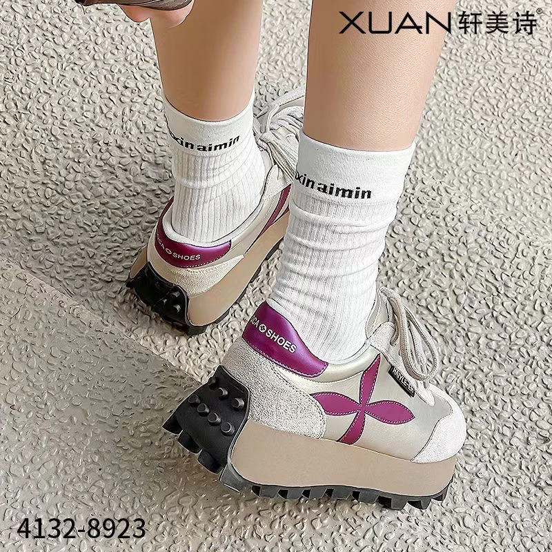 轩美诗2024舒适，时尚阿甘鞋