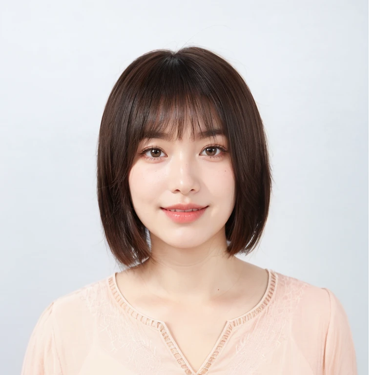 双递针波波头真人发头套手织款遮挡白发蓬松真发一对一头顶假发