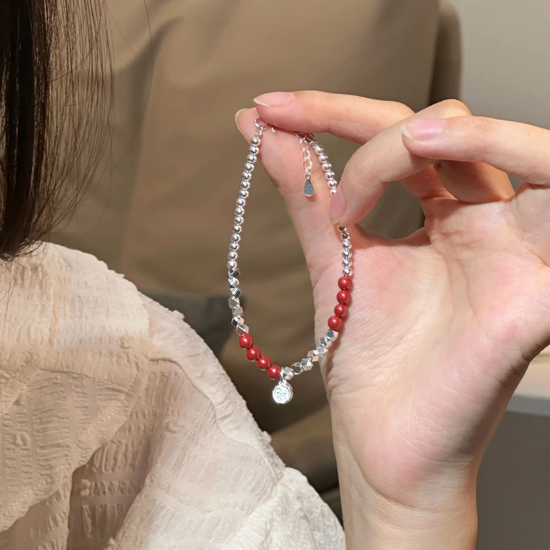 早兰 925银手链 【岁朝手链】S925银手链气质百搭ins设计感