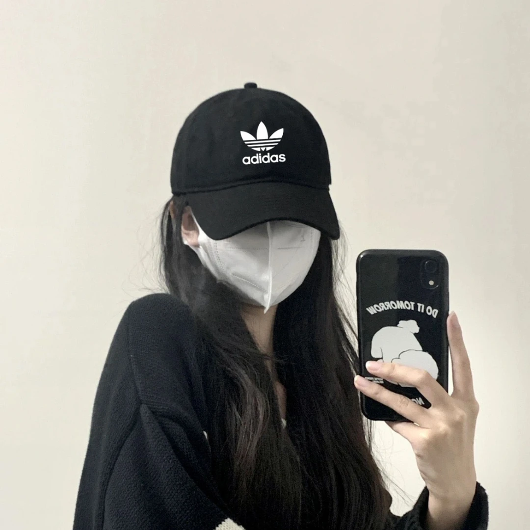 Adidas/阿迪达斯三叶草经典款男女同款运动遮阳帽鸭舌帽子 EC3603