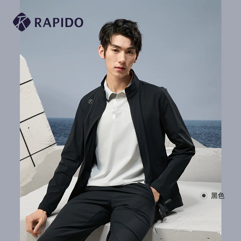 RAPIDO睿必度2025春秋新款男士轻薄夹克休闲运动外套CN4339J04