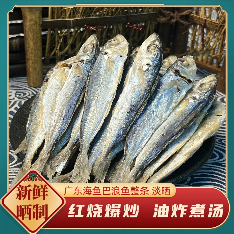 本港特产整条巴浪鱼传统晒制食材新鲜肉质紧实营养丰富咸香下饭