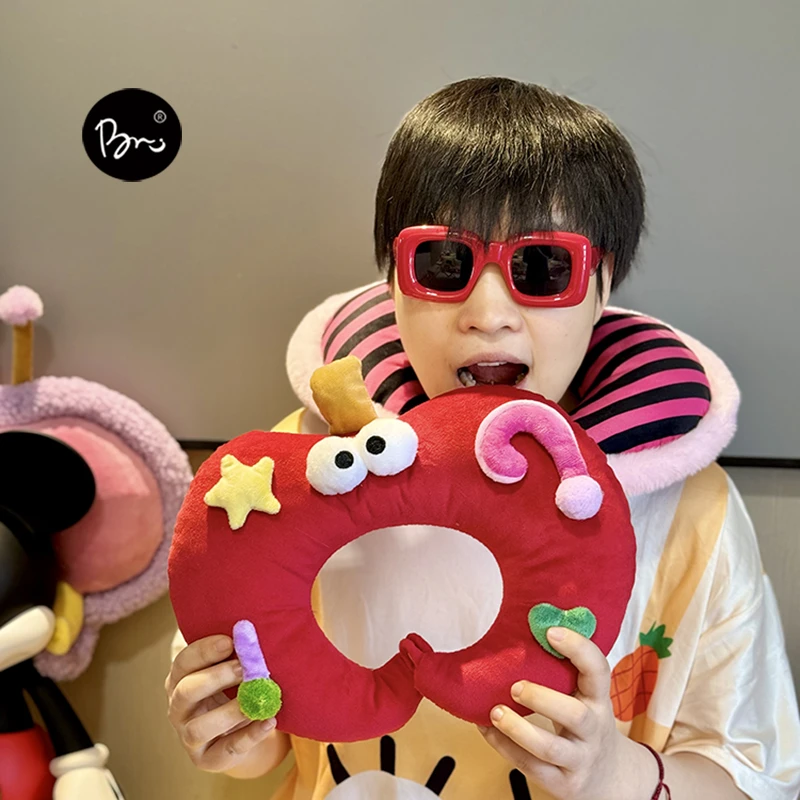 奇妙乐园创意颈枕U型枕办公室可爱午睡枕旅行脖子头枕便携护颈枕