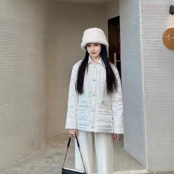 99新 Chanel/香奈儿 36码19K雪地系列白色白雪公主棉服