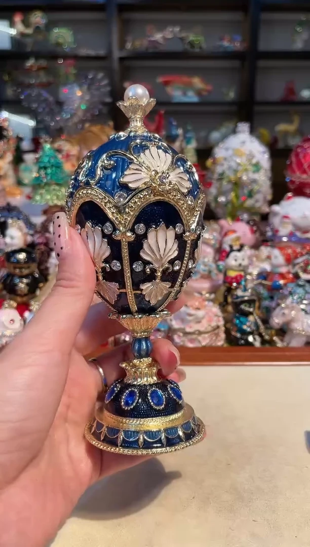 【闪购商品】精致珐琅彩首饰盒