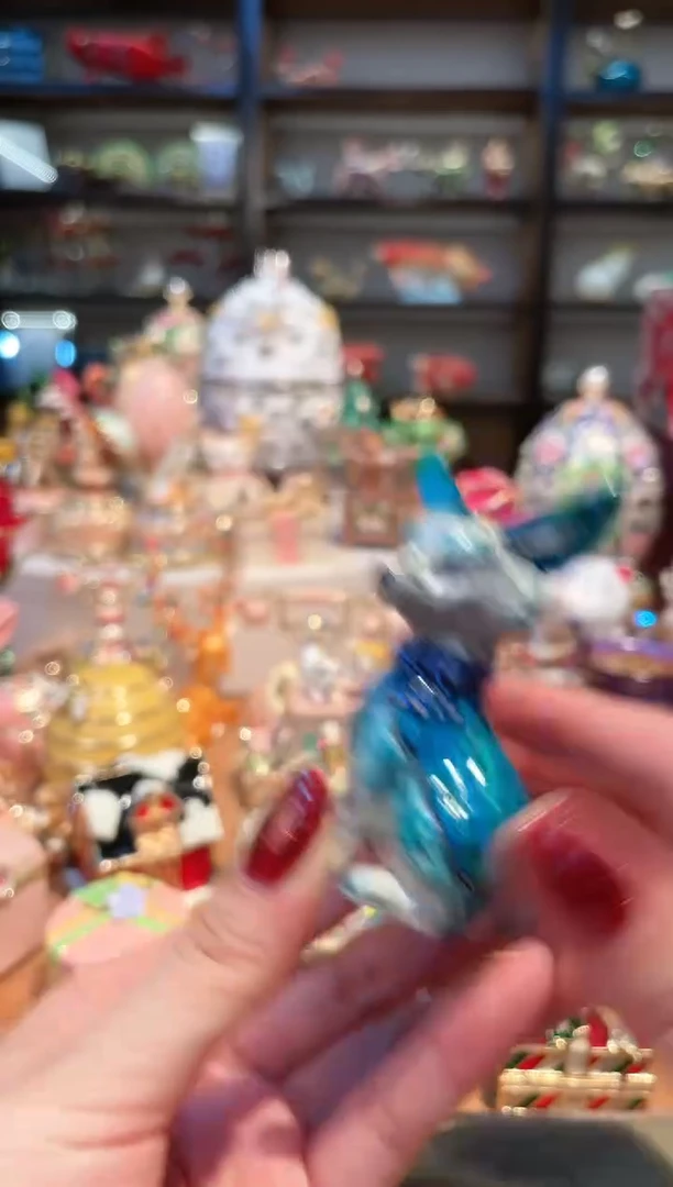 【闪购商品】珐琅彩首饰收纳盒精致