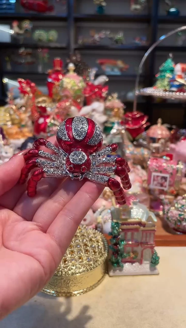 【闪购商品】精致珐琅彩首饰盒