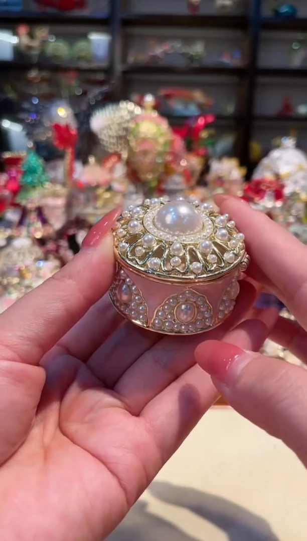 【闪购商品】精致珐琅彩首饰盒