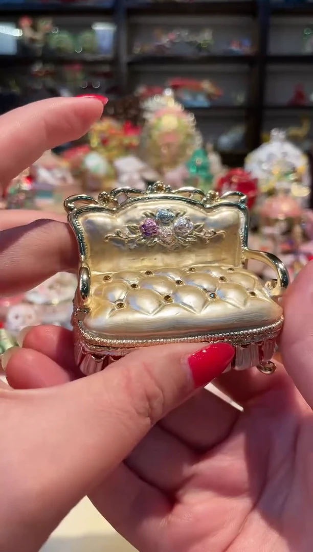 【闪购商品】精致珐琅彩首饰盒