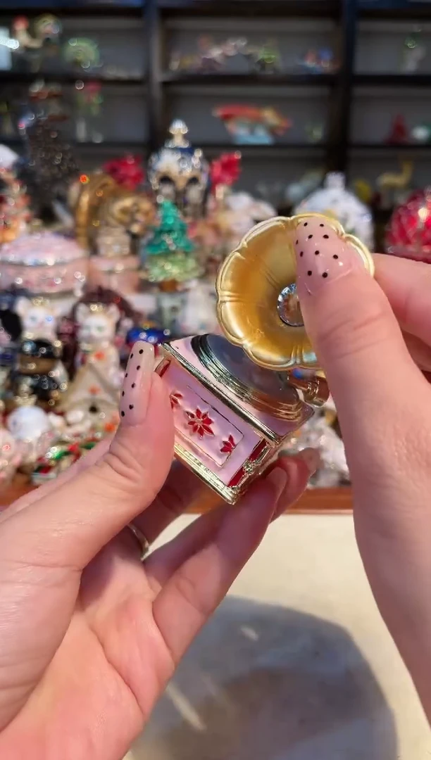 【闪购商品】精致珐琅彩首饰盒