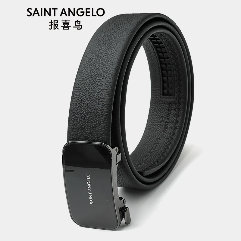 报喜鸟男士皮带自动扣腰带商务休闲青年潮流裤腰带