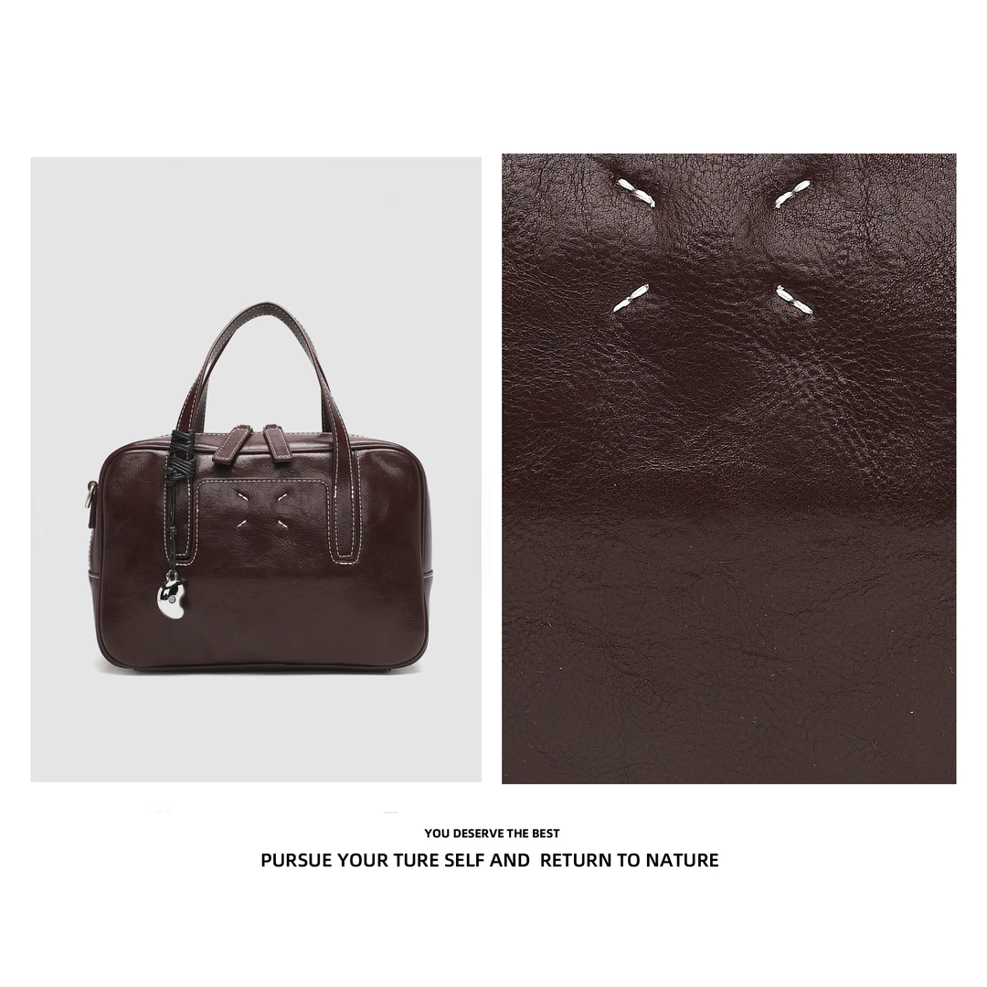 2024新款时尚百搭潮流手提包1681#波特红