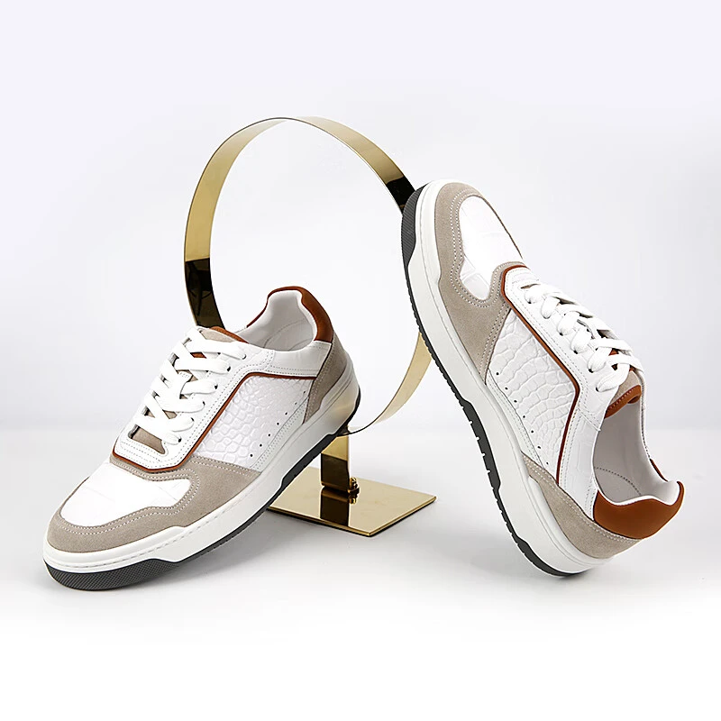 春夏季专属尼罗鳄鱼休闲风运动鞋撞色设计风 EZ222406C