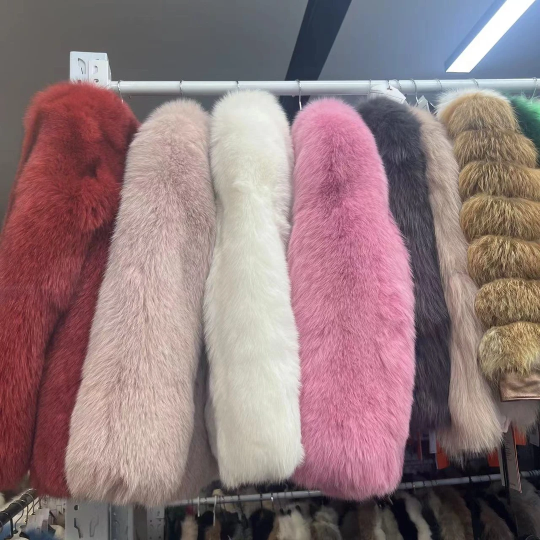 琪琪家（7401-7600）孤品狐狸毛貉子车条编织时尚百搭冬季