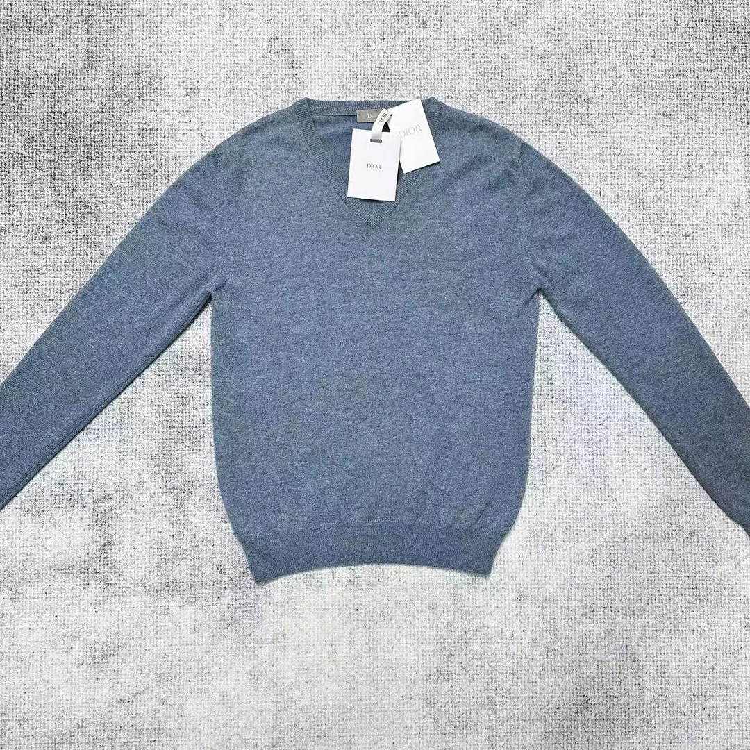 99新 DIOR/迪奥 迪奥/V领羊绒衫/S码//非专柜原吊/99新