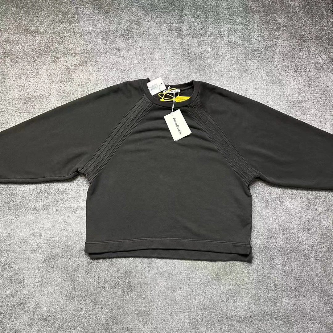 99新 AcneStudios Acne/黑色潮流卫衣/S码/非专柜原吊/99新