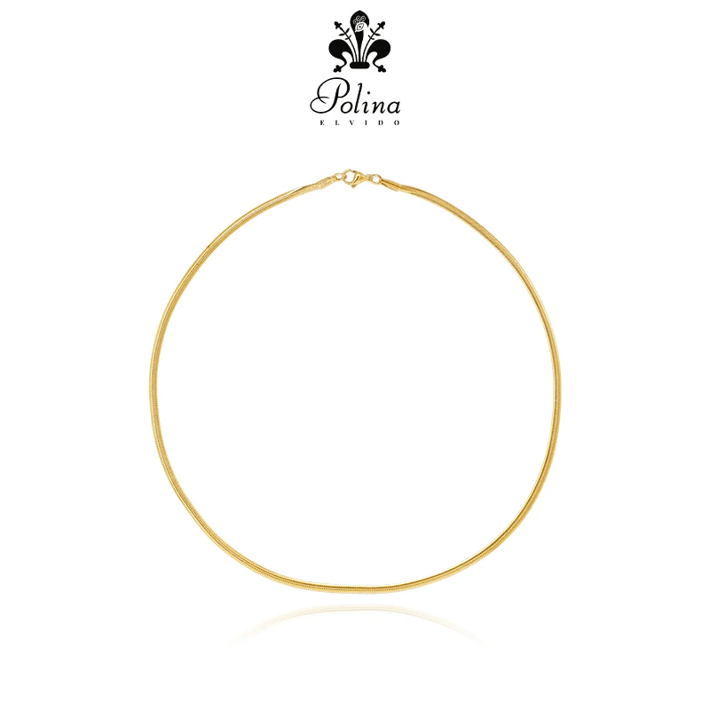 铜合金项链 AZLOOK 项链【意大利品牌】POLINA ELVIDO素款项链