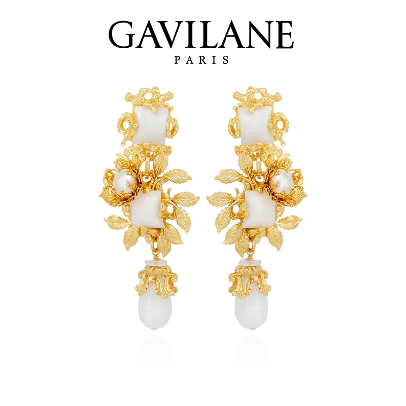 AZLOOK 铜合金耳饰 AZLOOK 【法国进口】GAVILANE女神的荣耀耳夹