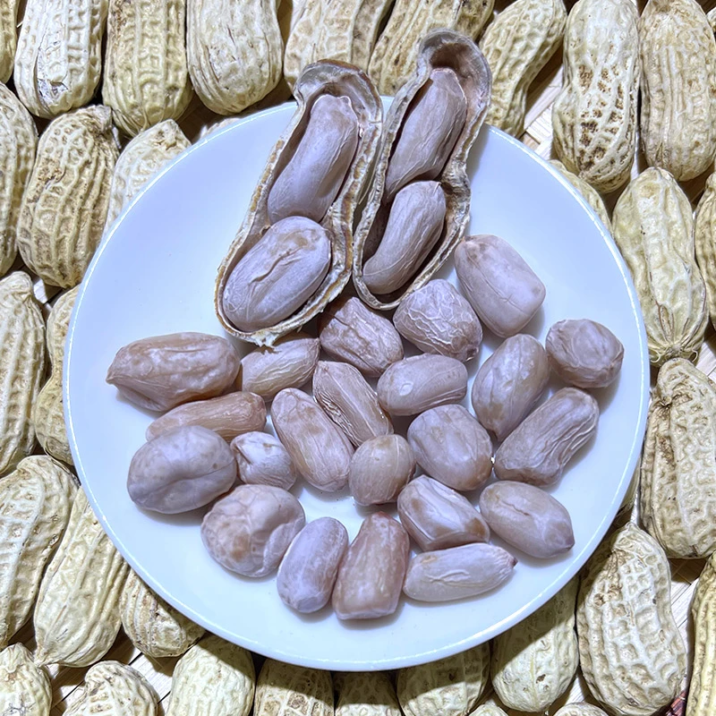 24新龙岩花生水煮白晒咸干蒜香五香咸酥紫衣花生1斤2斤3斤4斤5斤