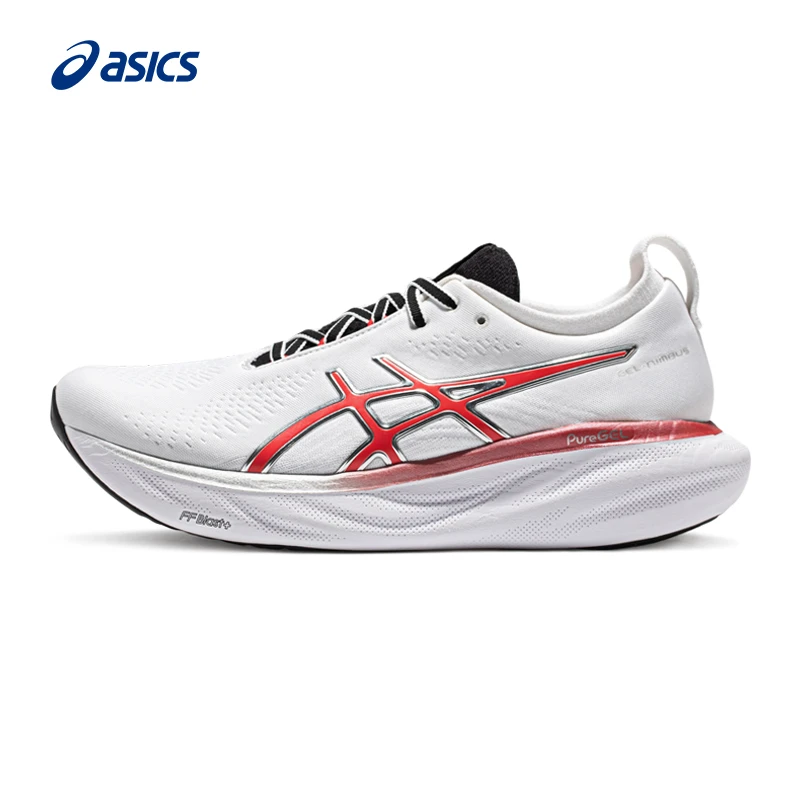 ASICS亚瑟士夏季新款GEL-NIMBUS 25 ANNIVERSARY男子缓震耐磨跑鞋