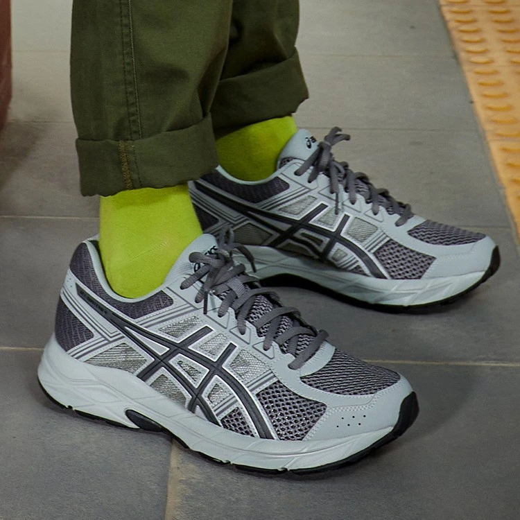 双旦礼遇ASICS亚瑟士GEL-CONTEND 4男女缓震透气运动休闲鞋跑鞋