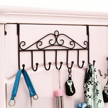 【到手2个】用门后免钉创意挂钩无痕超大衣架宿舍强力挂衣架加粗