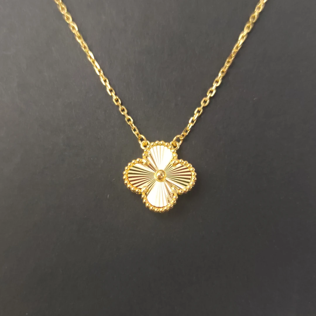 老鼎黄金 足金999【四叶草套链】轻奢经典 不支持七天无理由