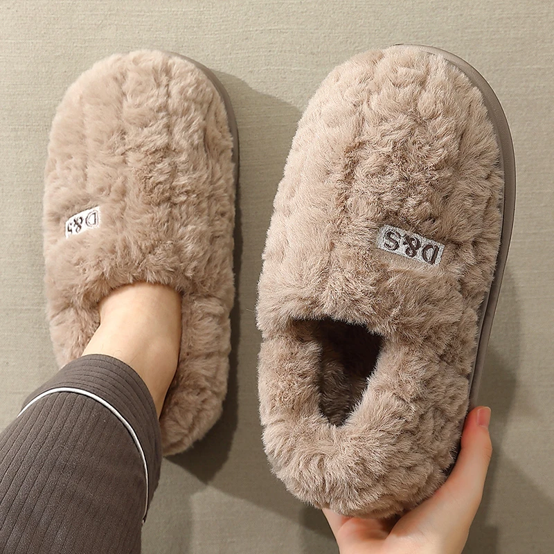 棉拖鞋男士冬季2024新款包跟室内家居防臭防滑毛绒保暖棉鞋男外穿