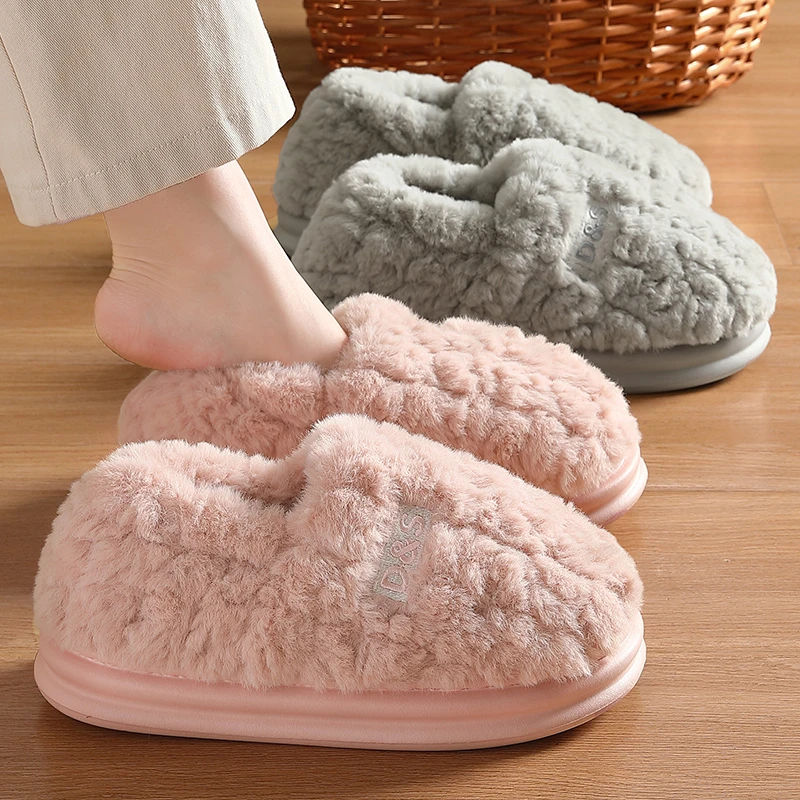 包跟棉拖鞋女士冬季2025新款室内家居鞋保暖毛毛棉鞋女款加绒冬天