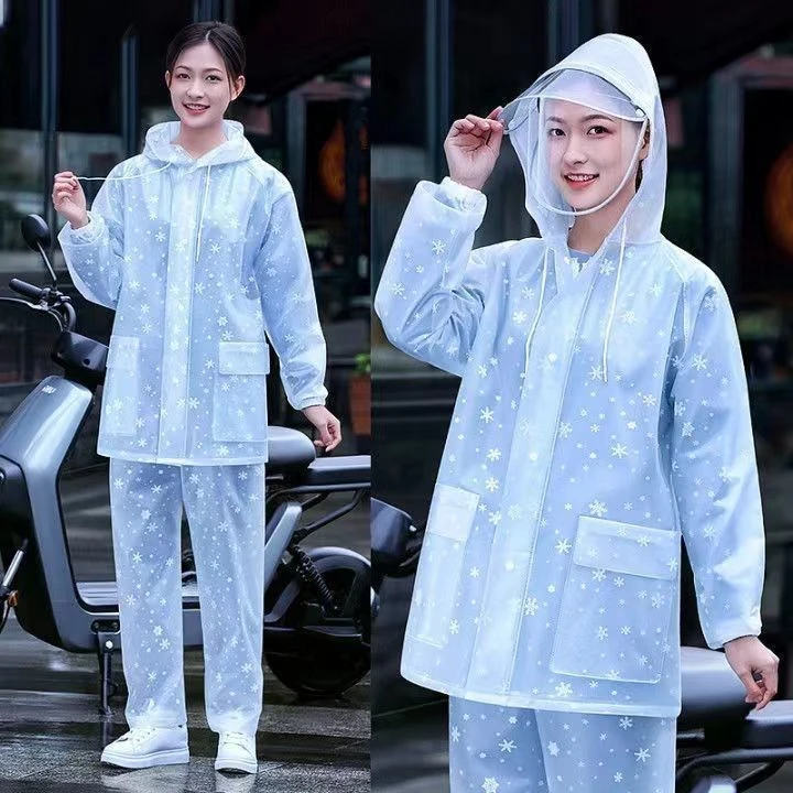 雨衣雨裤套装男女成人长款全身防暴雨防水雨服男电动车分体式雨衣