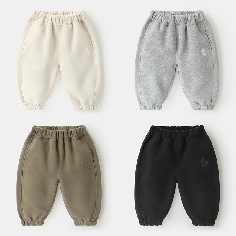 【现货】休闲潮棉双面长裤子春装春秋裤子Y8179