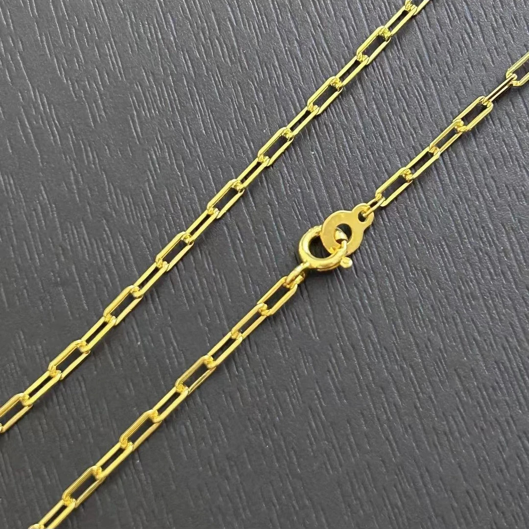 链子925银 【树子专享】925银卡十字项链 YXL059