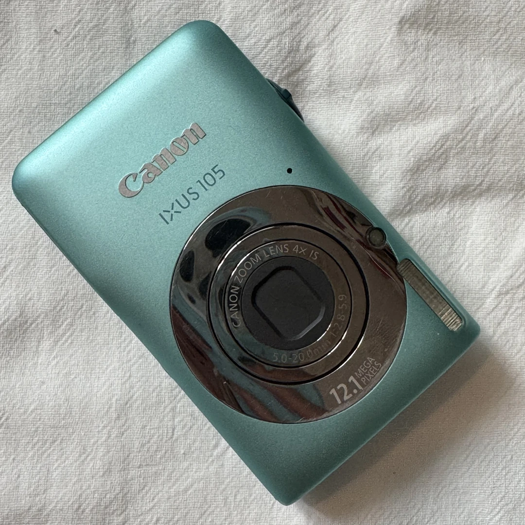 99新 Canon/佳能 IXUS105 蓝色 1210万像素 4倍变焦 ccd数码相机