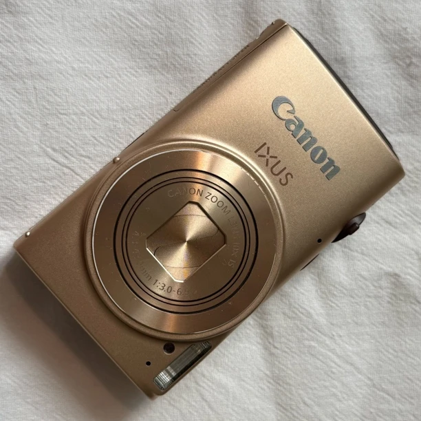 99新 Canon/佳能 IXUS255 金色 1210万像素 10倍变焦 ccd数码相机