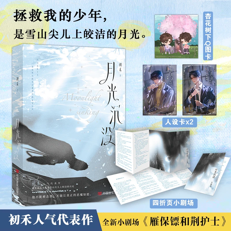 月光沉没 初禾浪漫悬疑代表作 拯救我的少年是雪山尖儿上皎洁的月