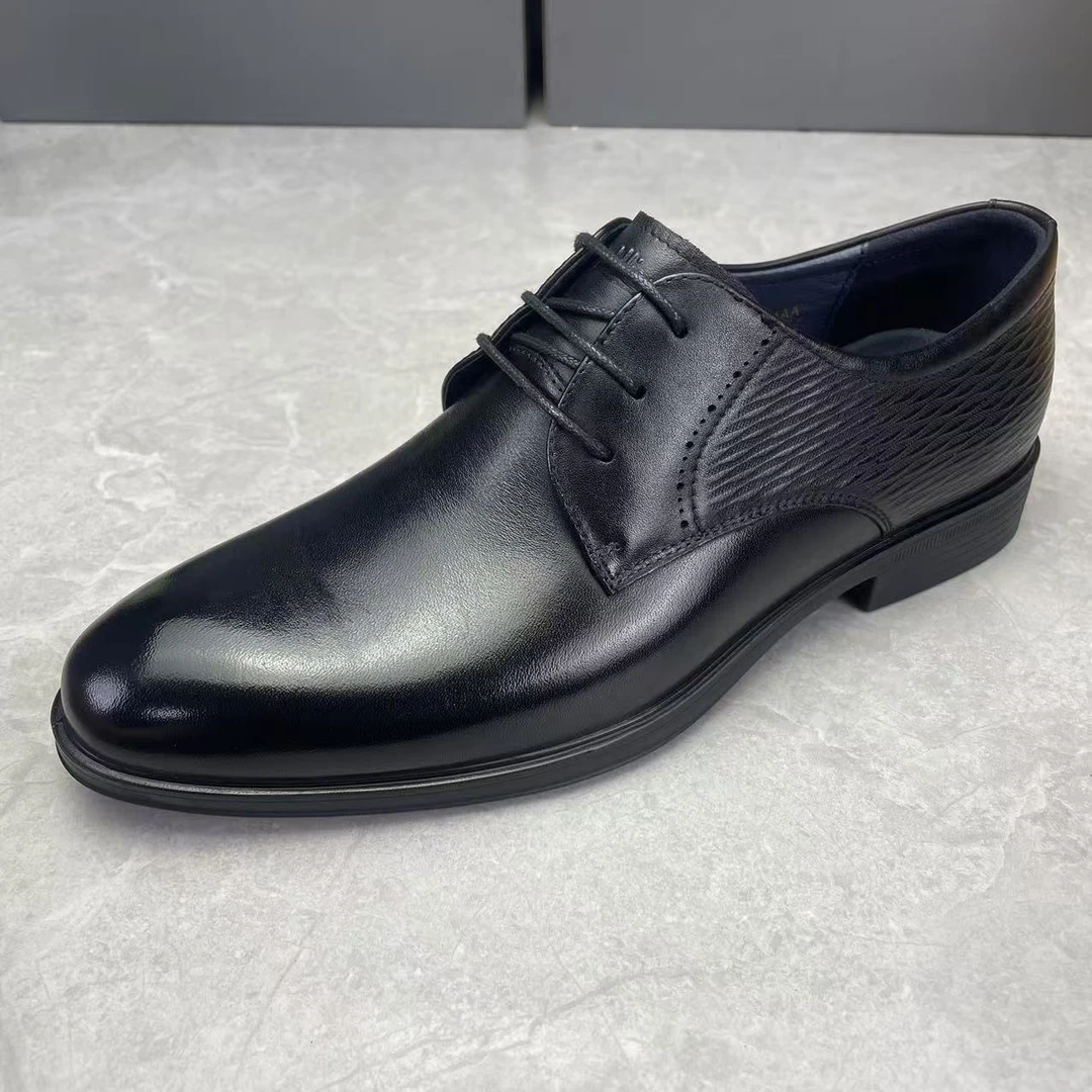 【老金家，欧码鞋，尺码偏大，请拍小一码】断码清仓真皮男鞋0539