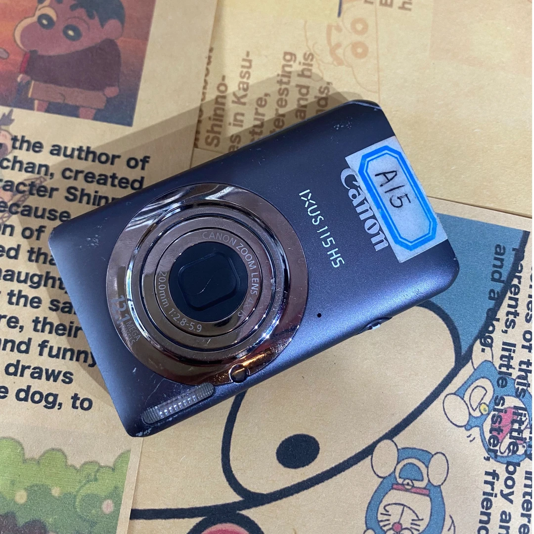 9新 Canon/佳能 ixus115银灰色冷白皮直出(二手商品售出不退换)
