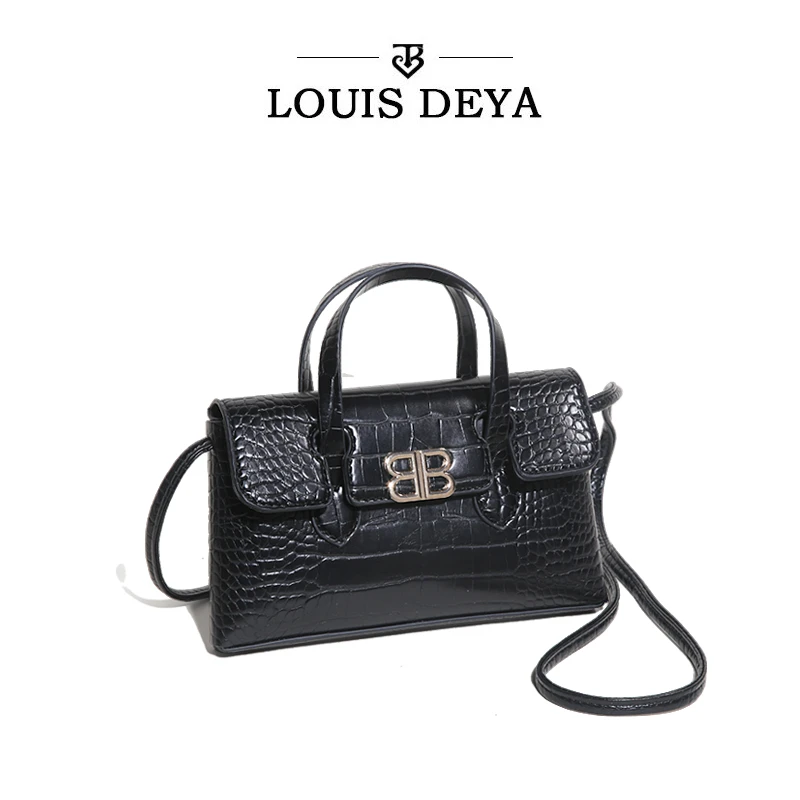 【LOUISDEYA】2023新款女包时尚休闲单肩斜挎简约手提包小包B3160