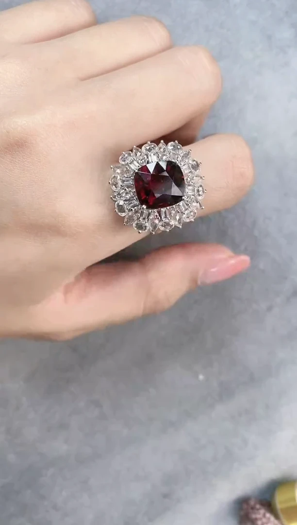 【闪购商品】碧玺戒指18K金镶嵌......