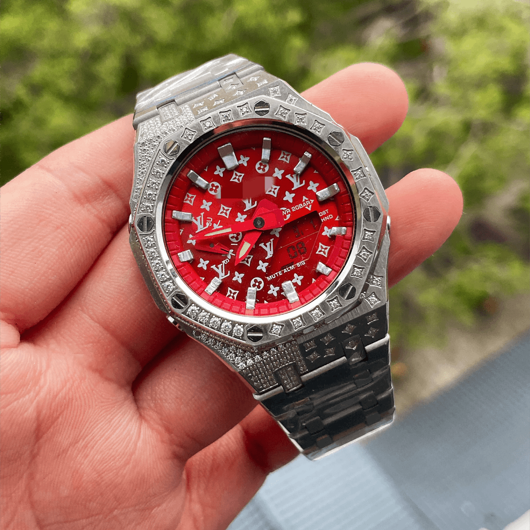 【腥红之月】番客潮玩农家橡树ga2100卡表改装个性定制成品配件