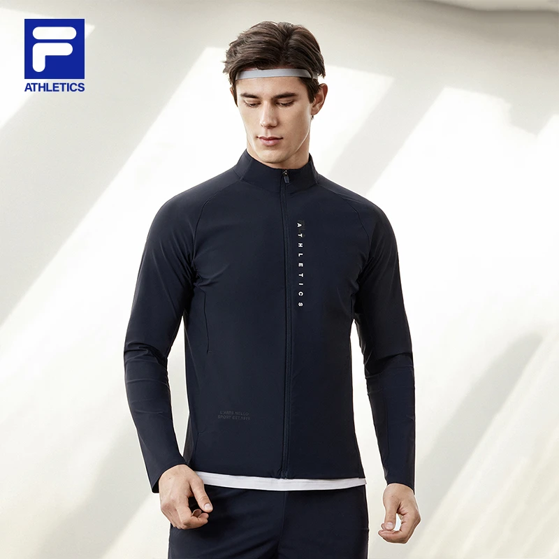 FILA斐乐秋季新品【保暖外套】男士行政夹克外套雅丹风 A11M421505F