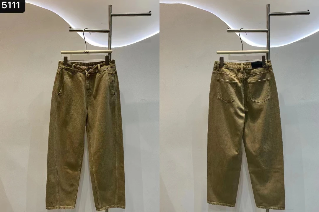2024新款JVM定制5111时尚百搭休闲工装牛仔裤7/1