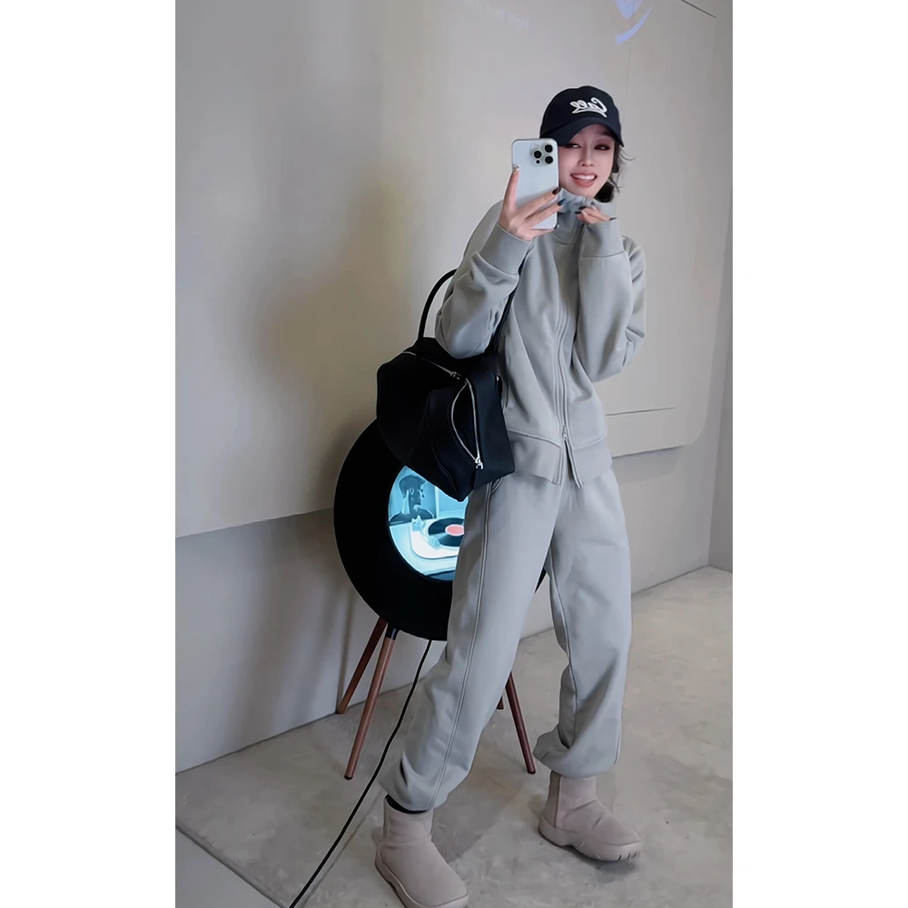 2024新款21285+21283时尚百搭休闲卫衣+休闲裤套装10/11