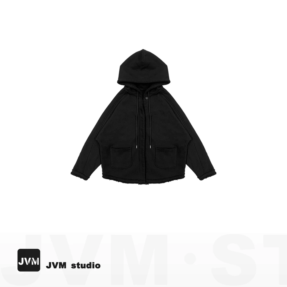 2024新款JVM定制11088时尚百搭钢印三代连帽卫衣外套