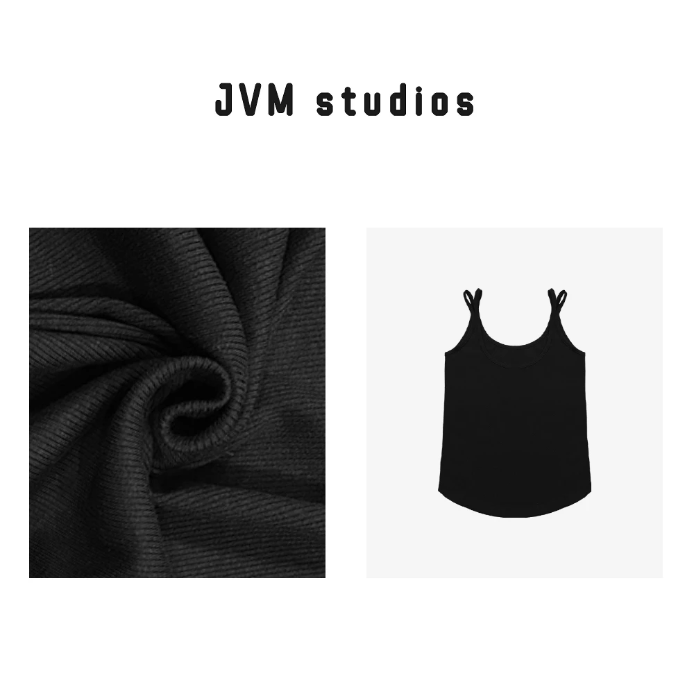 2024秋冬季新款JVM定制12890时尚百搭吊带背心3/3