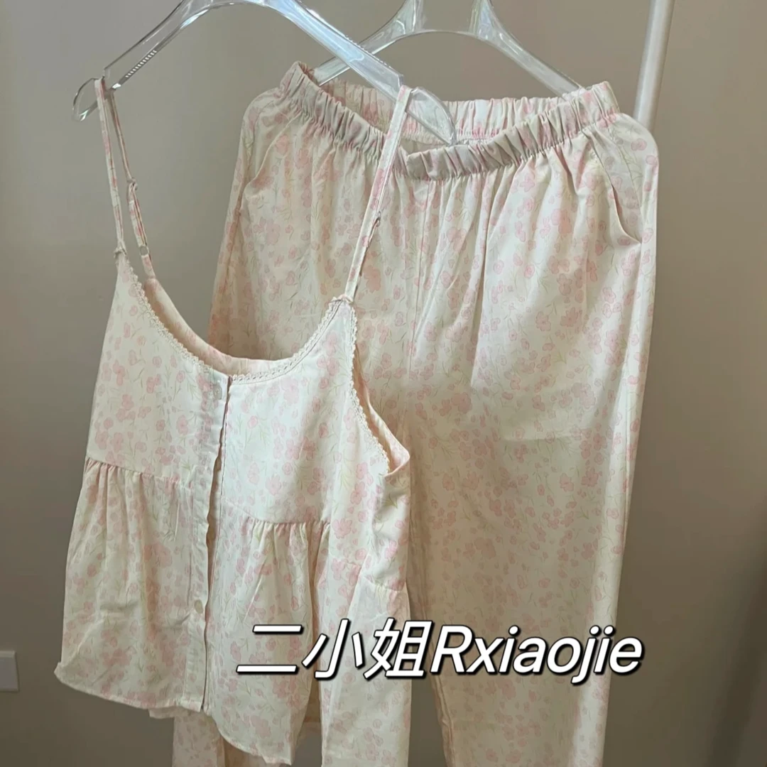 151-200 # 中高端夏季睡裙套装睡衣家居服春秋款