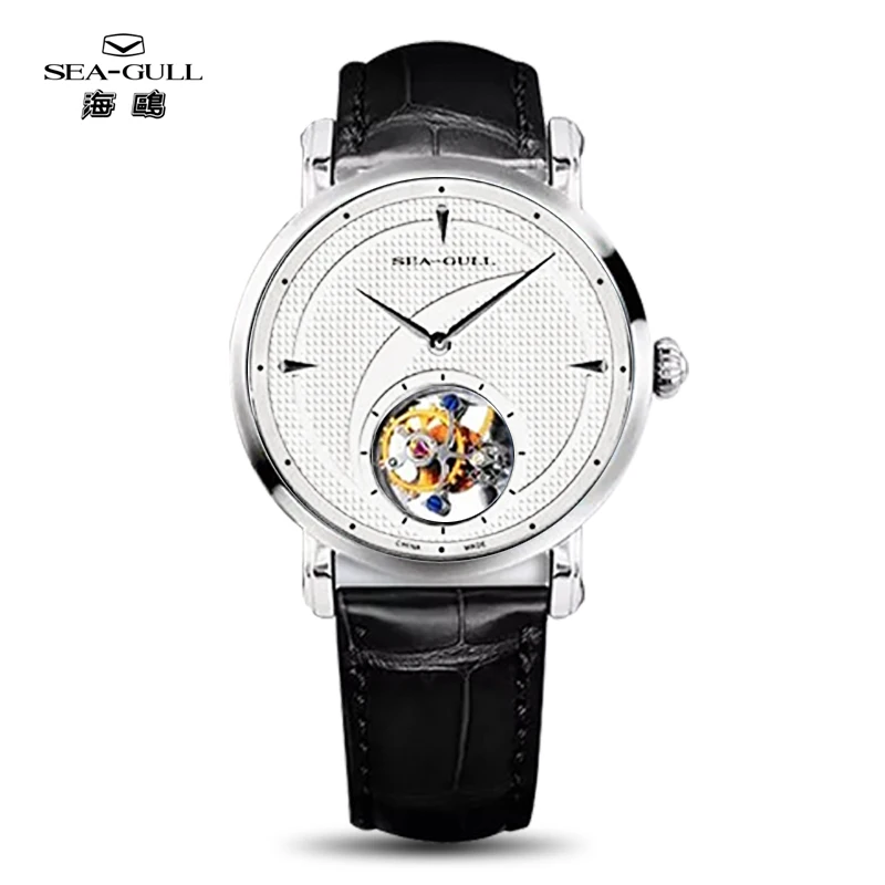 【官方店】海鸥表男士手动机械表陀飞轮商务表7010传承