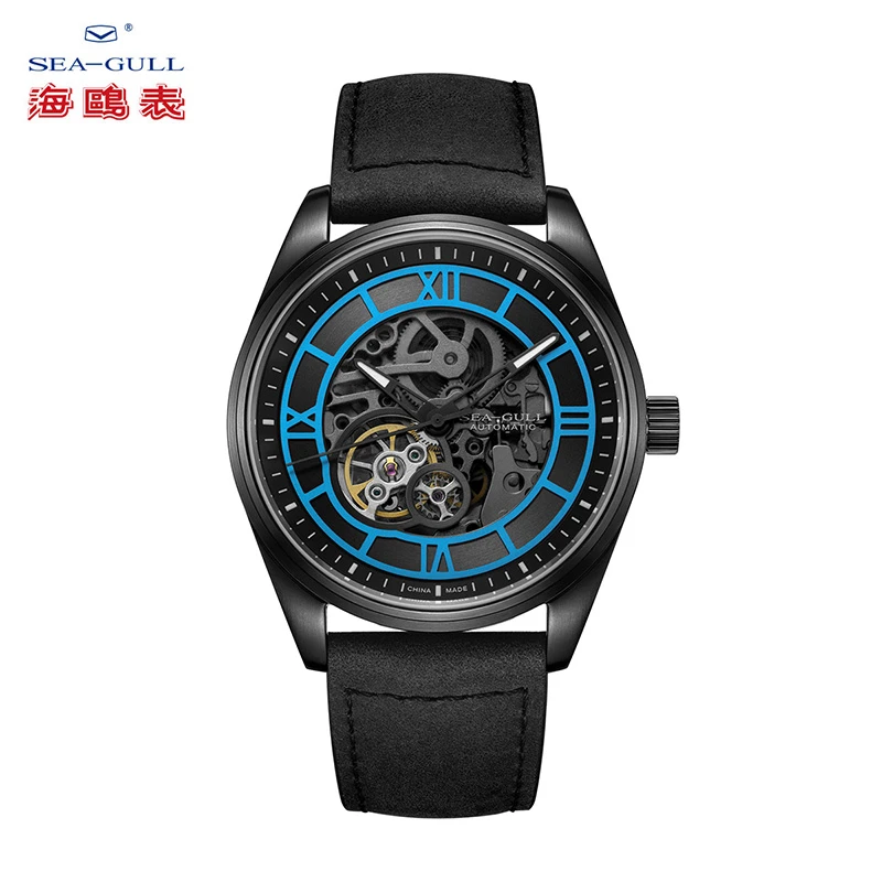 【官方店】海鸥手表时尚镂空男表自动机械表腕表赛博朋克6103